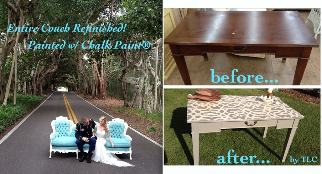 Furniture painted with Chalk Paint® by Annie Sloan